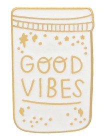 Good Vibes Enamel Pin